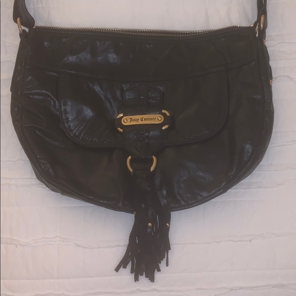 RARE juicy couture leather cross body - Picture 2 of 3